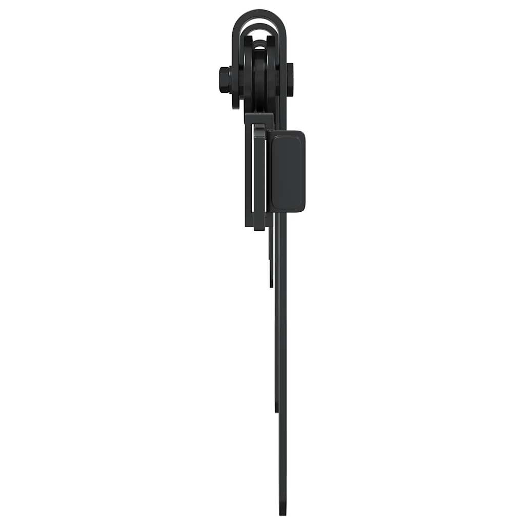 Kit Anta Scorrevole Armadio in Acciaio al Carbonio 244 cm | homemem39