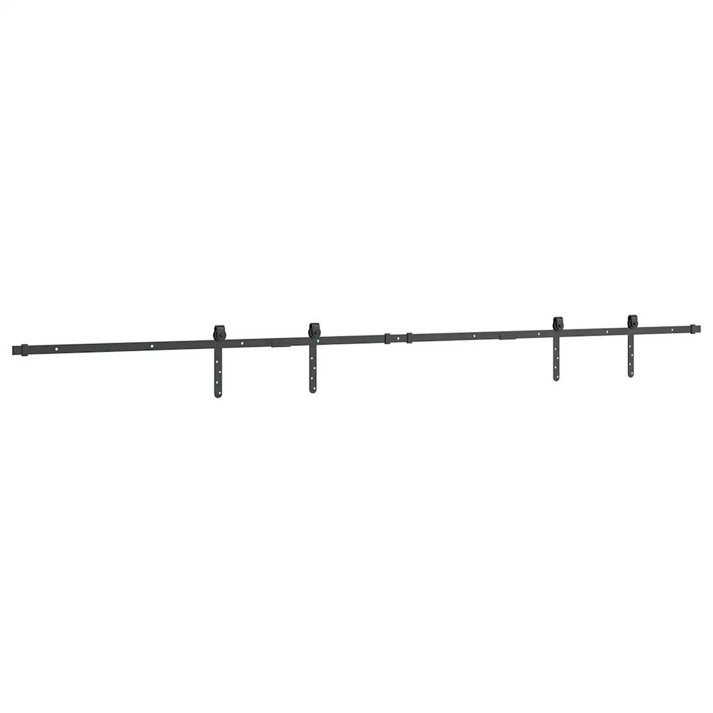 Kit Anta Scorrevole Armadio in Acciaio al Carbonio 244 cm | homemem39