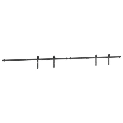 Kit Anta Scorrevole Armadio in Acciaio al Carbonio 244 cm | homemem39