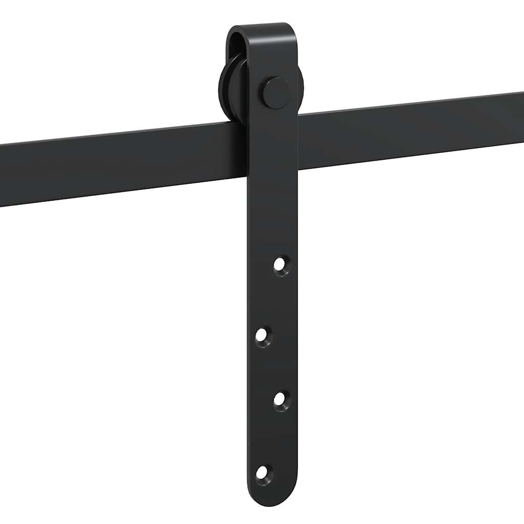 Kit Anta Scorrevole Armadio in Acciaio al Carbonio 244 cm | homemem39