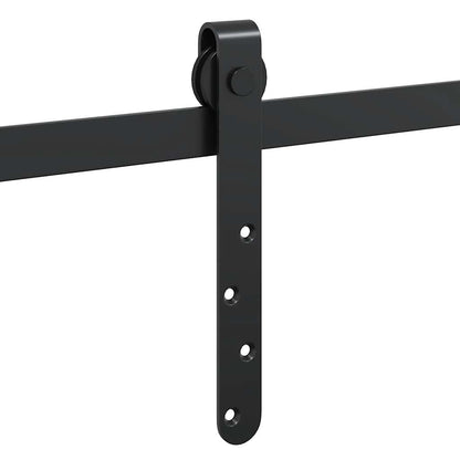Kit Anta Scorrevole Armadio in Acciaio al Carbonio 244 cm | homemem39