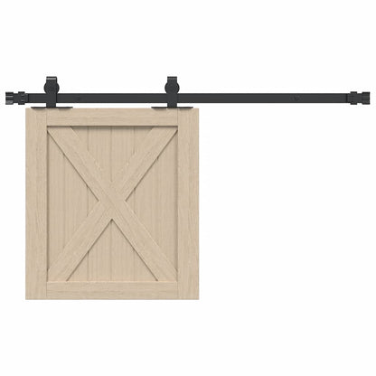 Kit Anta Scorrevole per Armadio 91 cm in Acciaio al Carbonio | homemem39
