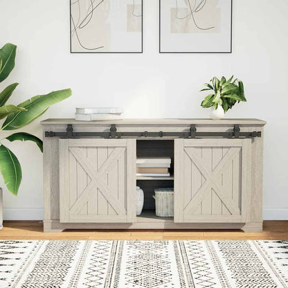 Kit Anta Scorrevole per Armadio 122 cm in Acciaio al Carbonio