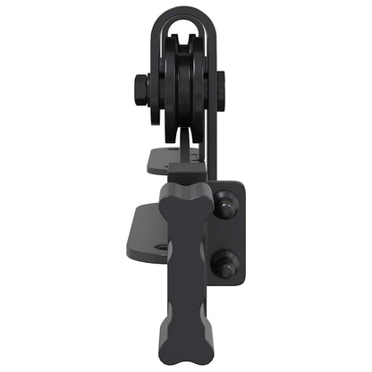 Kit Anta Scorrevole Armadio in Acciaio al Carbonio 113 cm | homemem39