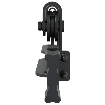 Kit Anta Scorrevole Armadio in Acciaio al Carbonio 113 cm