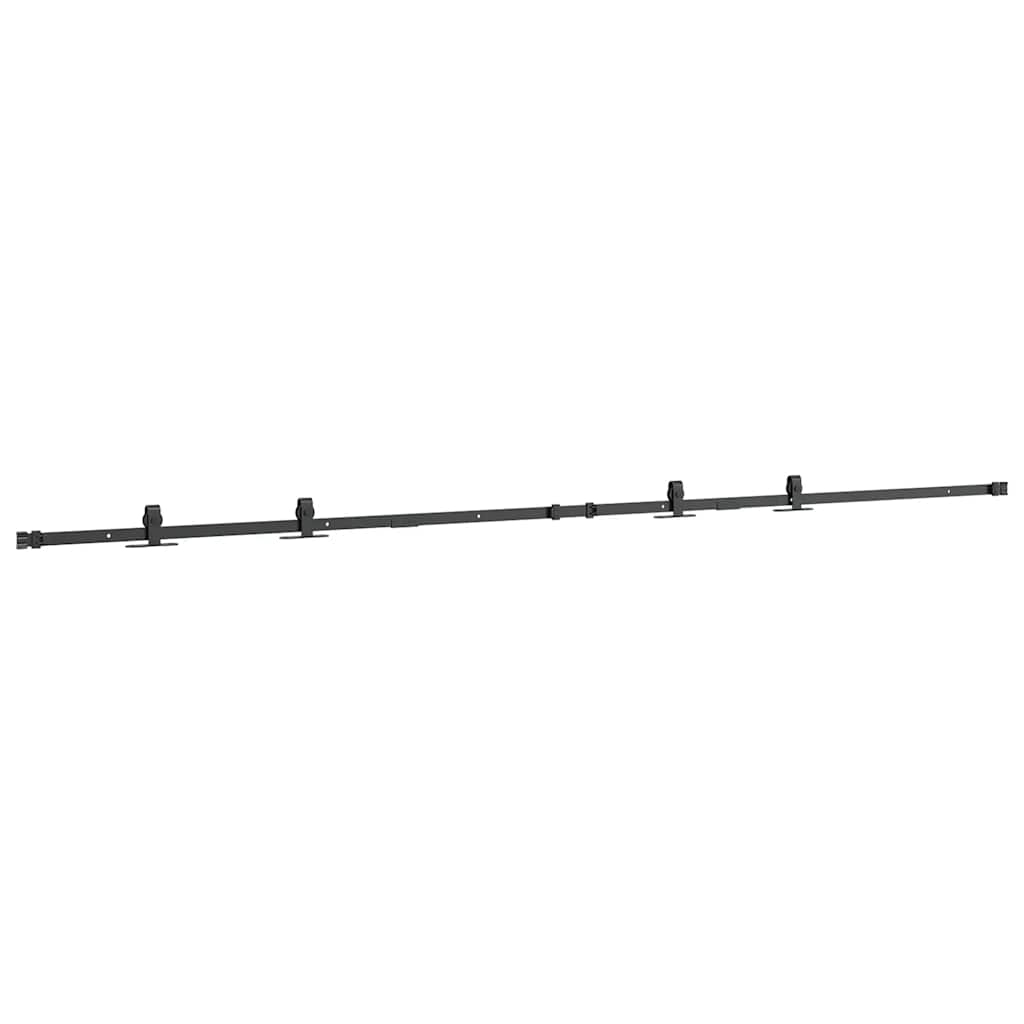 Kit Anta Scorrevole Armadio in Acciaio al Carbonio 244 cm | homemem39