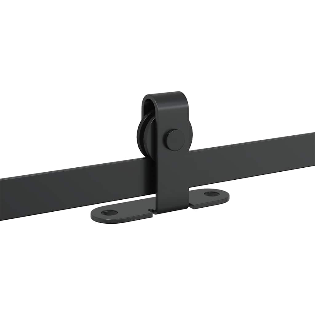 Kit Anta Scorrevole Armadio in Acciaio al Carbonio 244 cm | homemem39
