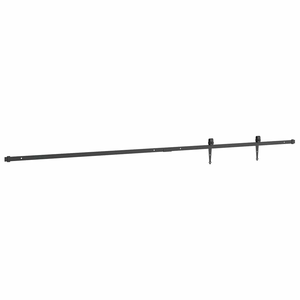 Kit Anta Scorrevole Armadio in Acciaio al Carbonio 113 cm