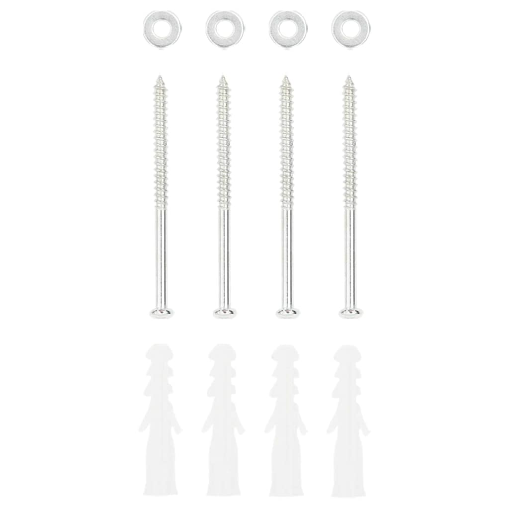 Colonna con Presa da Esterno a 4 Vie Nera e Verde 16x16x39,5cm | homemem39
