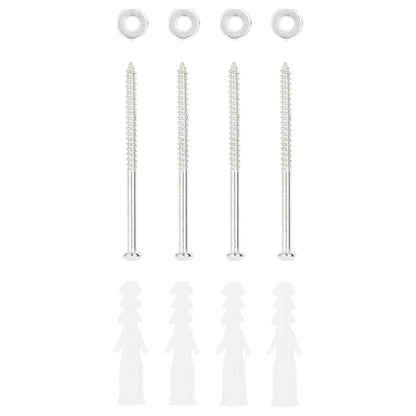 Colonna con Presa da Esterno a 4 Vie Nera e Verde 16x16x39,5cm | homemem39