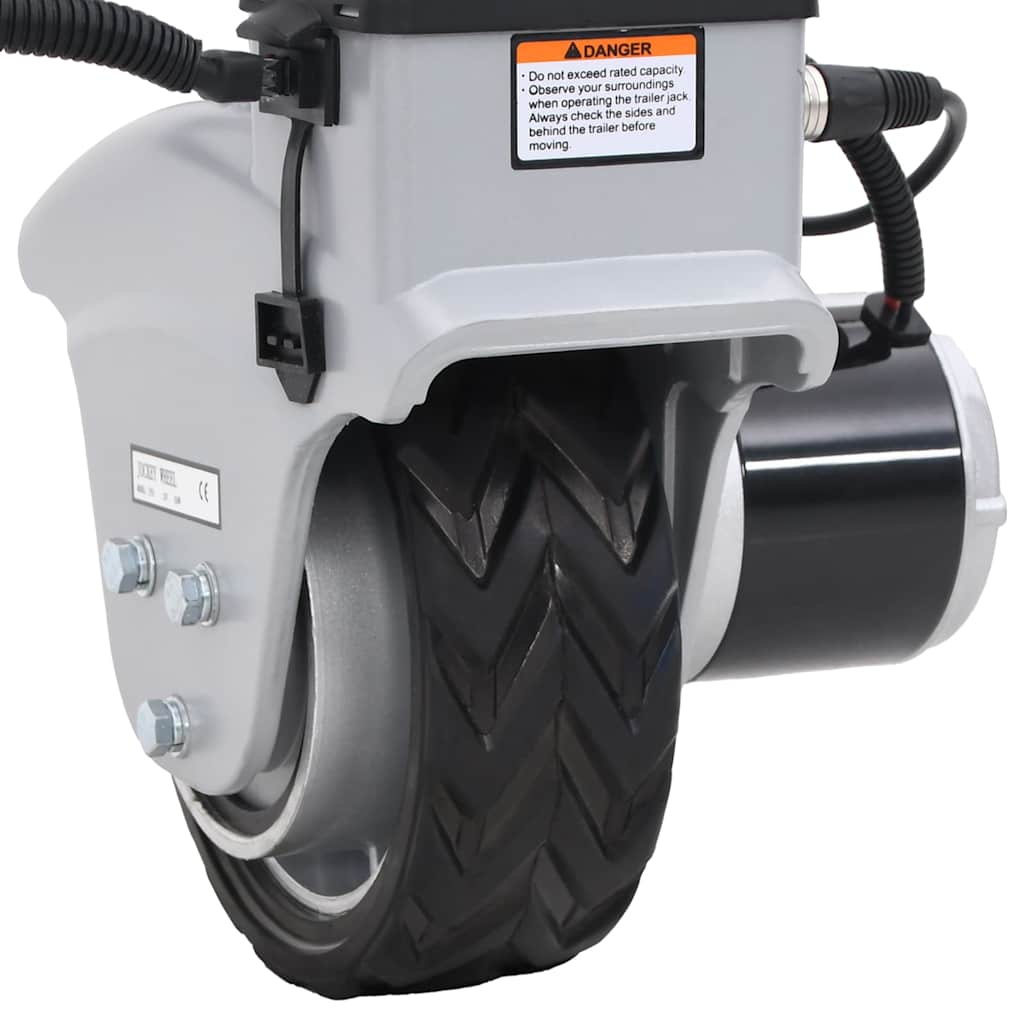 Puleggia Tenditrice Motorizzata in Alluminio Rimorchio 12V 350W | homemem39