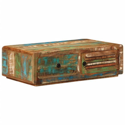 Tavolino da Salotto 89x55x29 cm in Legno Massello di Recupero | homemem39