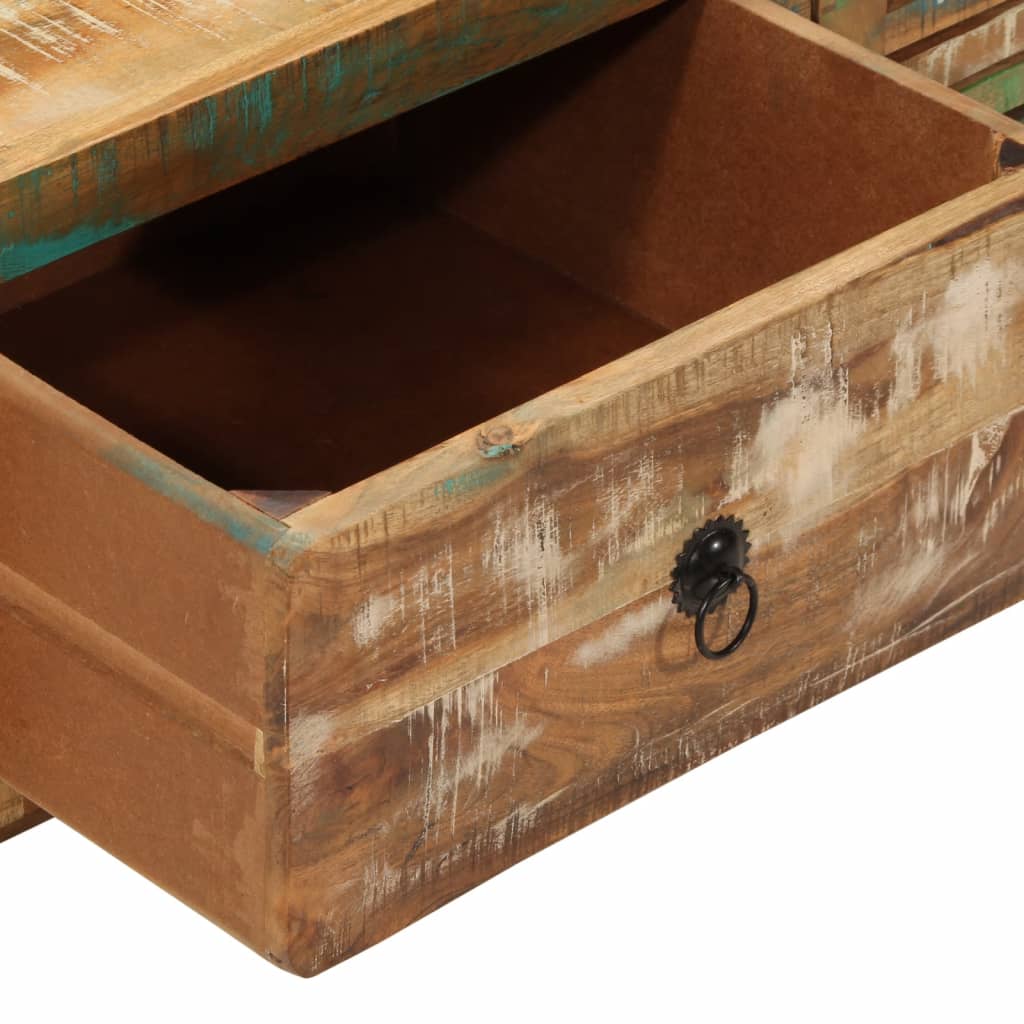 Tavolino da Salotto 89x55x29 cm in Legno Massello di Recupero | homemem39