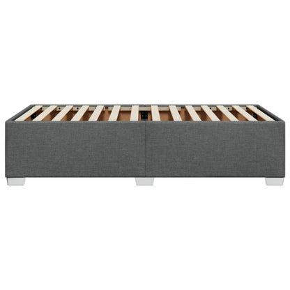 Giroletto senza Materasso Grigio Scuro 80x200 cm Tessuto - homemem39