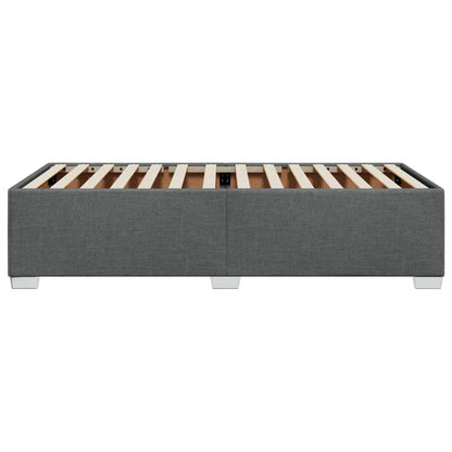 Giroletto senza Materasso Grigio Scuro 90x200 cm Tessuto - homemem39