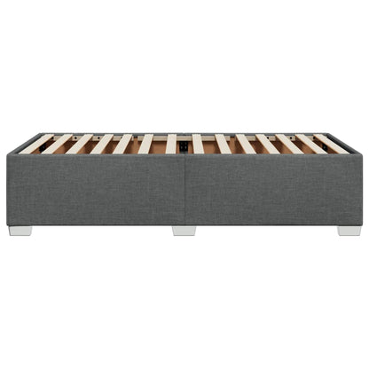 Giroletto senza Materasso Grigio Scuro 100x200 cm Tessuto - homemem39