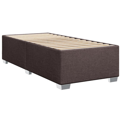 Giroletto senza Materasso Marrone Scuro 100x200 cm Tessuto | homemem39
