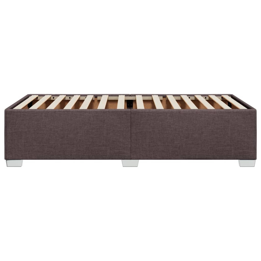 Giroletto senza Materasso Marrone Scuro 100x200 cm Tessuto | homemem39
