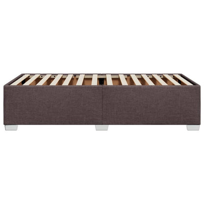 Giroletto senza Materasso Marrone Scuro 100x200 cm Tessuto | homemem39