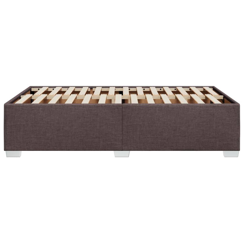 Giroletto senza Materasso Marrone Scuro 80x200 cm in Tessuto | homemem39