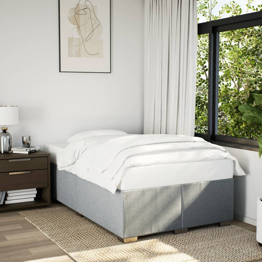 Giroletto senza Materasso Grigio Chiaro 120x200 cm Tessuto | homemem39