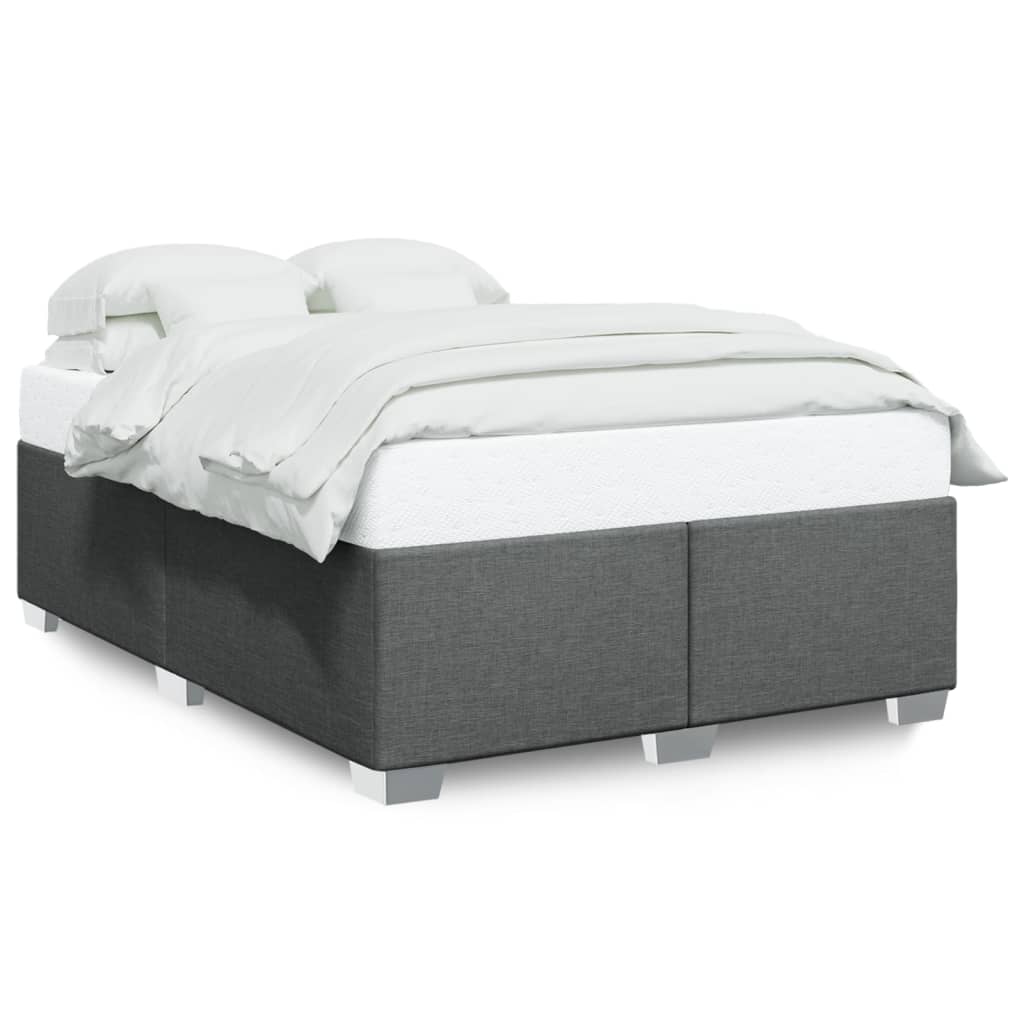 Giroletto senza Materasso Grigio Scuro 140x190 cm Tessuto | homemem39