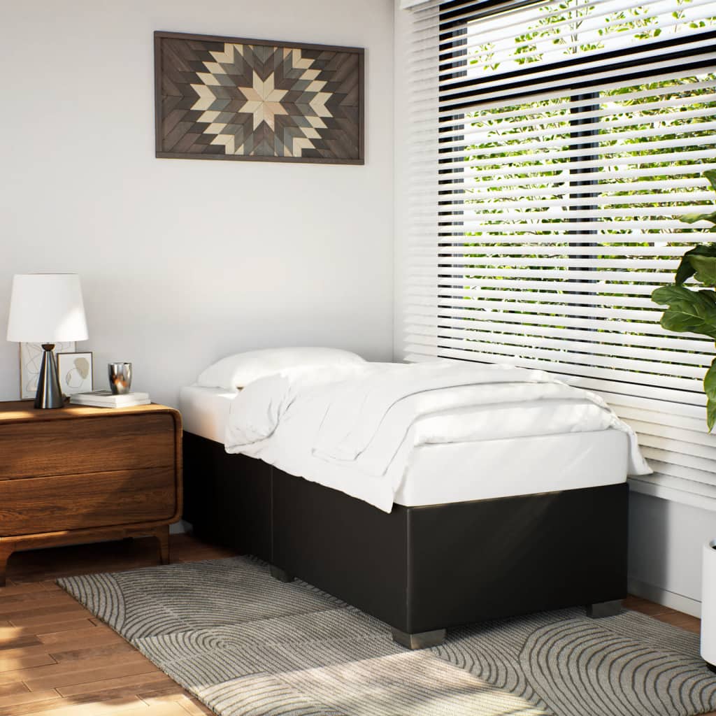 Giroletto Nero 90x200 cm in Similpelle | homemem39