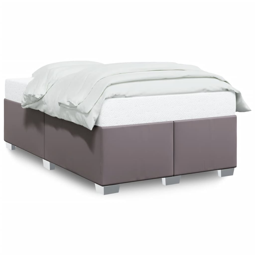 Giroletto senza Materasso Grigio 120x190 cm Similpelle | homemem39