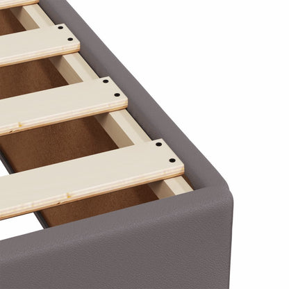 Giroletto Grigio 140x200 cm in Similpelle - homemem39