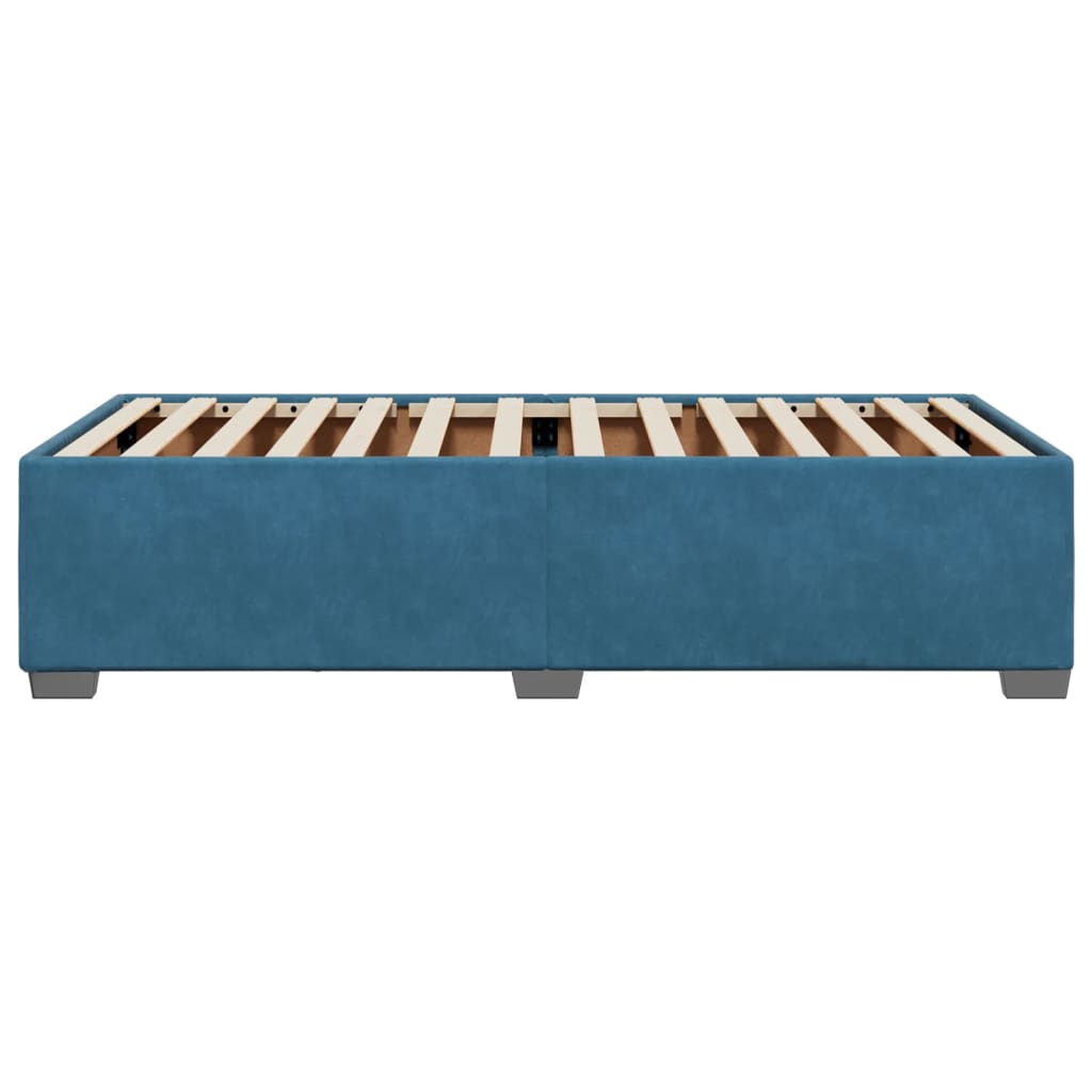 Giroletto Blu 90x190 cm in Velluto - homemem39