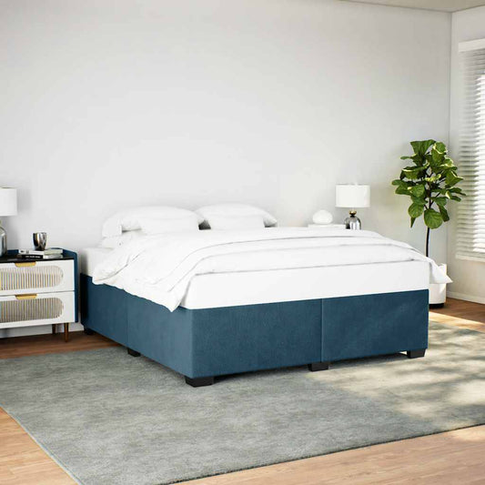 Giroletto Blu 200x200 cm in Velluto | homemem39