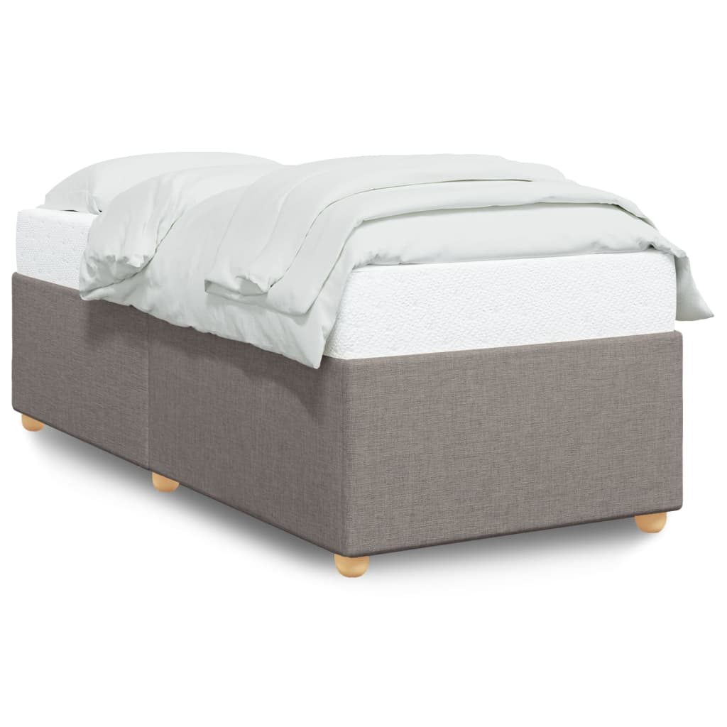 Giroletto senza Materasso Tortora 80x200 cm Tessuto | homemem39