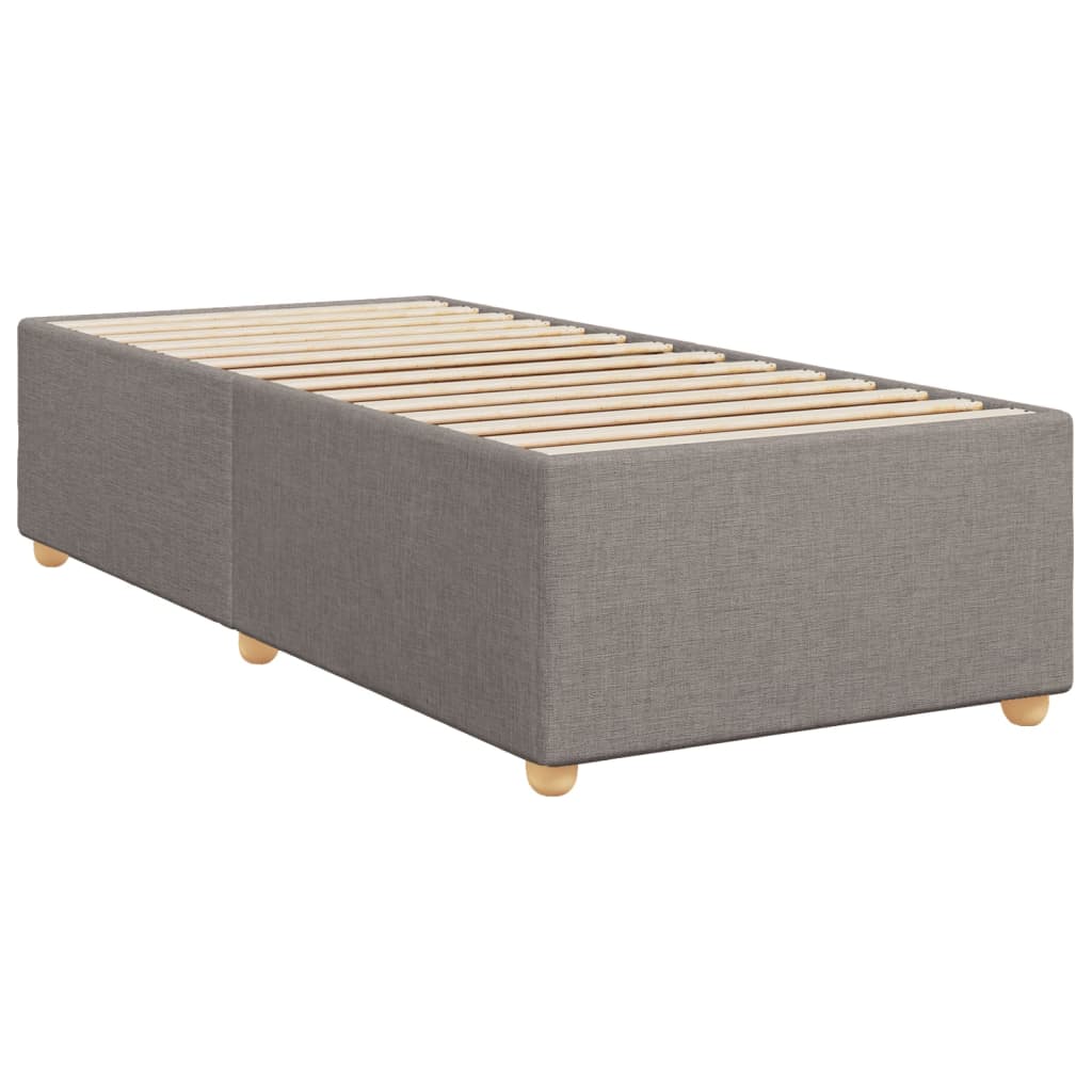 Giroletto senza Materasso Tortora 80x200 cm Tessuto | homemem39