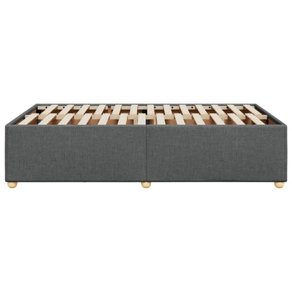 Giroletto senza Materasso Grigio Scuro 120x190 cm in Tessuto - homemem39