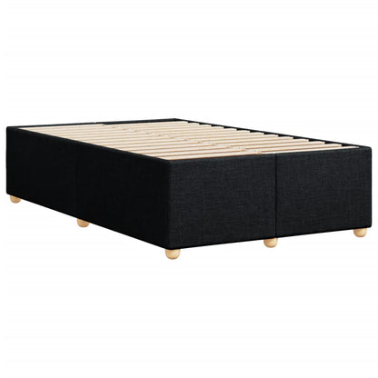 Giroletto senza Materasso Nero 120x190 cm in Tessuto | homemem39