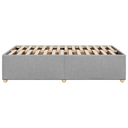 Giroletto senza Materasso Grigio Chiaro 120x200 cm Tessuto - homemem39