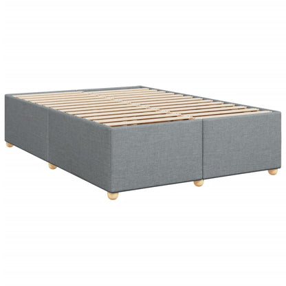 Giroletto senza Materasso Grigio Chiaro 140x190 cm Tessuto | homemem39