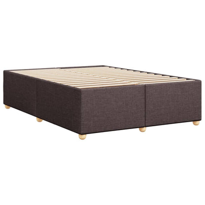 Giroletto senza Materasso Marrone Scuro 140x190 cm Tessuto | homemem39
