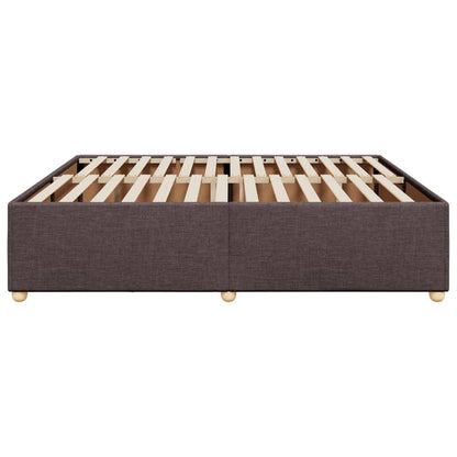 Giroletto senza Materasso Marrone Scuro 180x200 cm Tessuto | homemem39