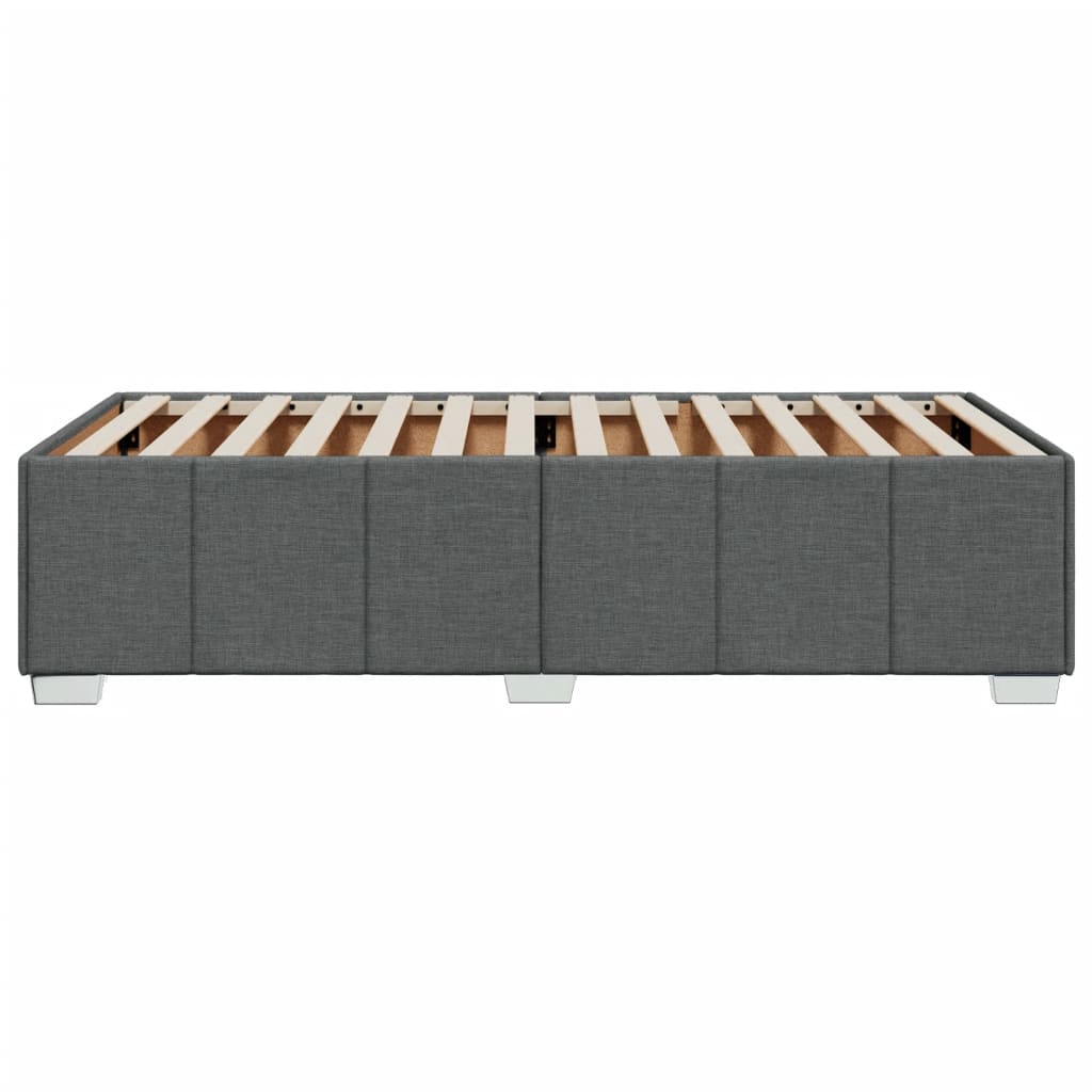Giroletto senza Materasso Grigio Scuro 80x200 cm Tessuto | homemem39