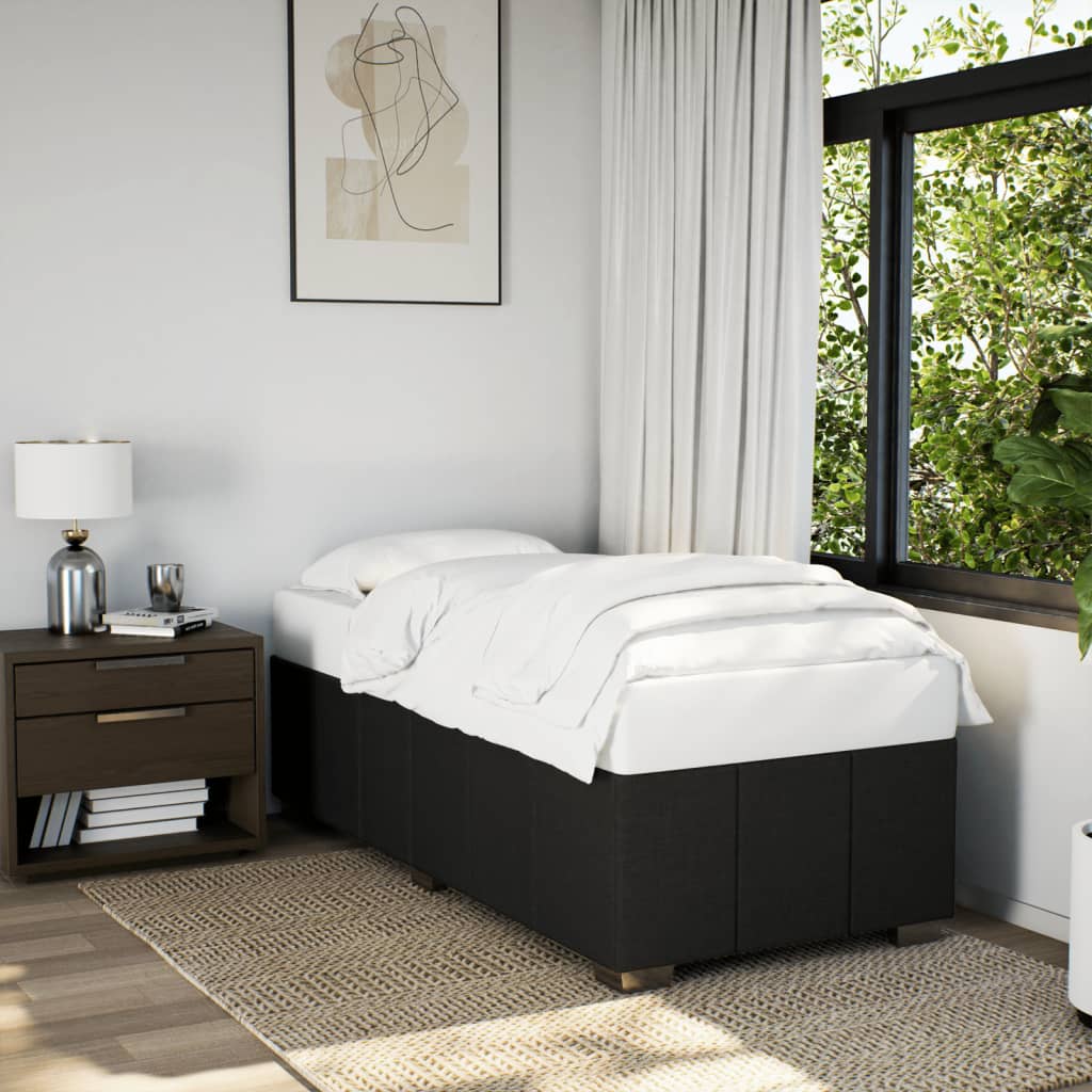 Giroletto senza Materasso Nero 80x200 cm Tessuto | homemem39