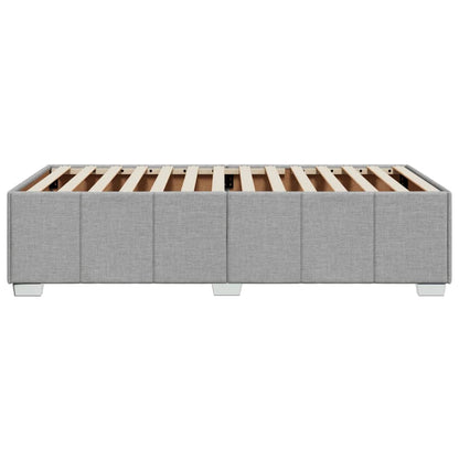 Giroletto senza Materasso Grigio Chiaro 90x190 cm Tessuto - homemem39