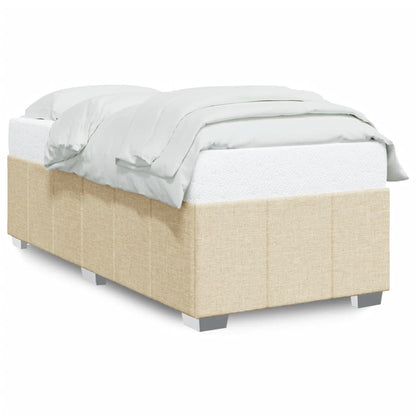 Giroletto senza Materasso Crema 90x190 cm in Tessuto | homemem39