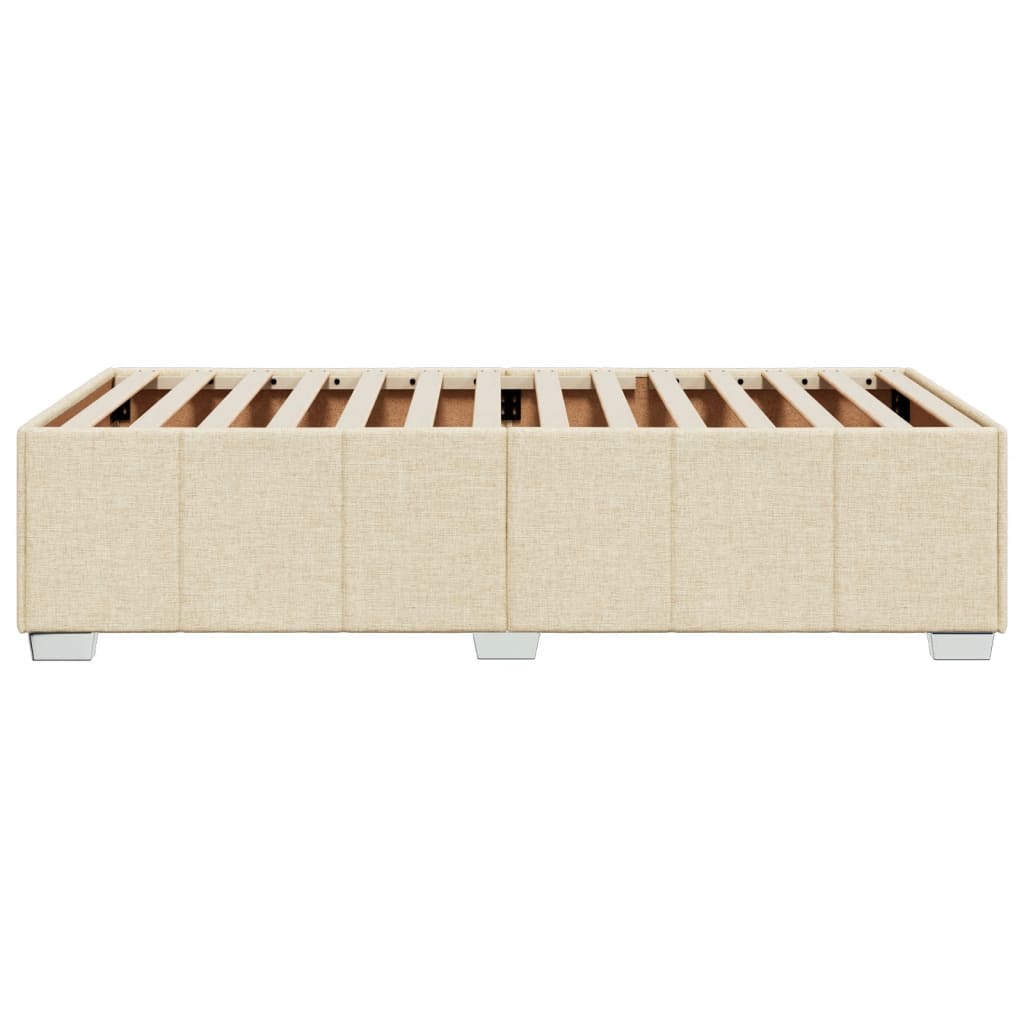 Giroletto senza Materasso Crema 90x190 cm in Tessuto | homemem39