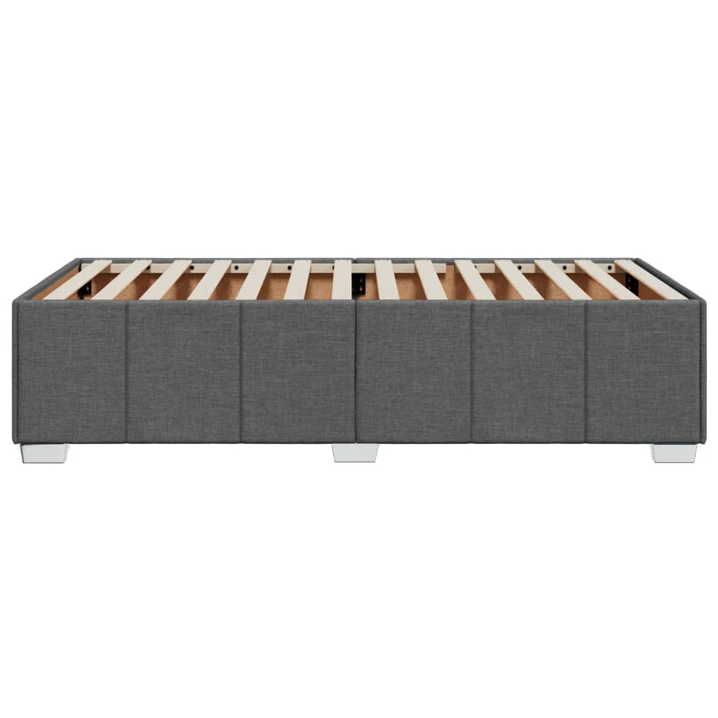 Giroletto senza Materasso Grigio Scuro 90x200 cm Tessuto | homemem39