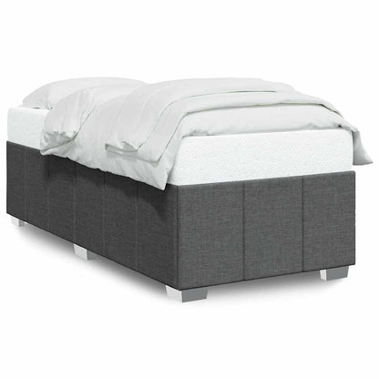 Giroletto senza Materasso Grigio Scuro 100x200 cm Tessuto | homemem39