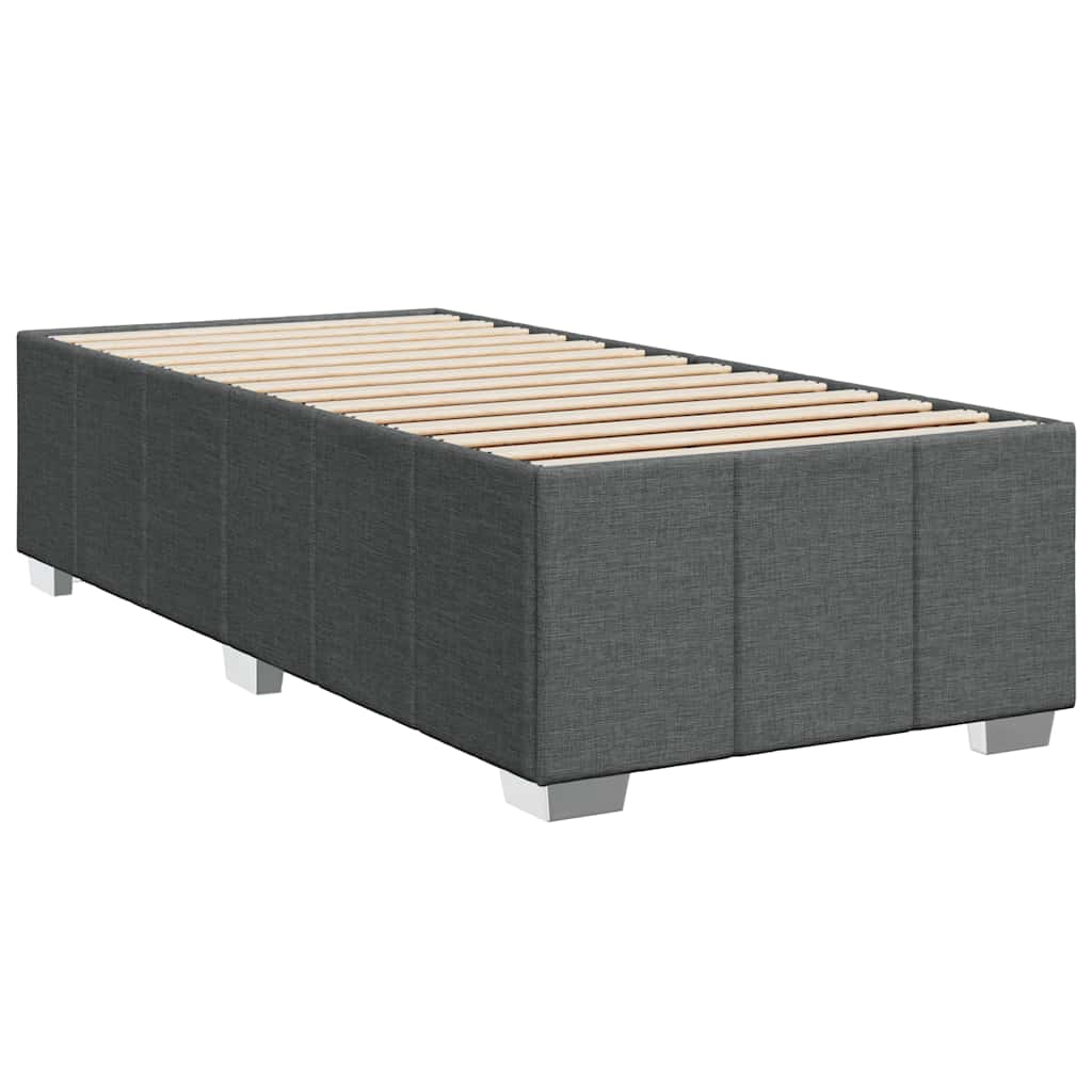 Giroletto senza Materasso Grigio Scuro 100x200 cm Tessuto | homemem39