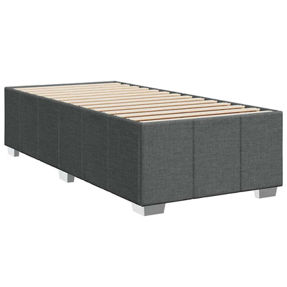 Giroletto senza Materasso Grigio Scuro 100x200 cm Tessuto | homemem39