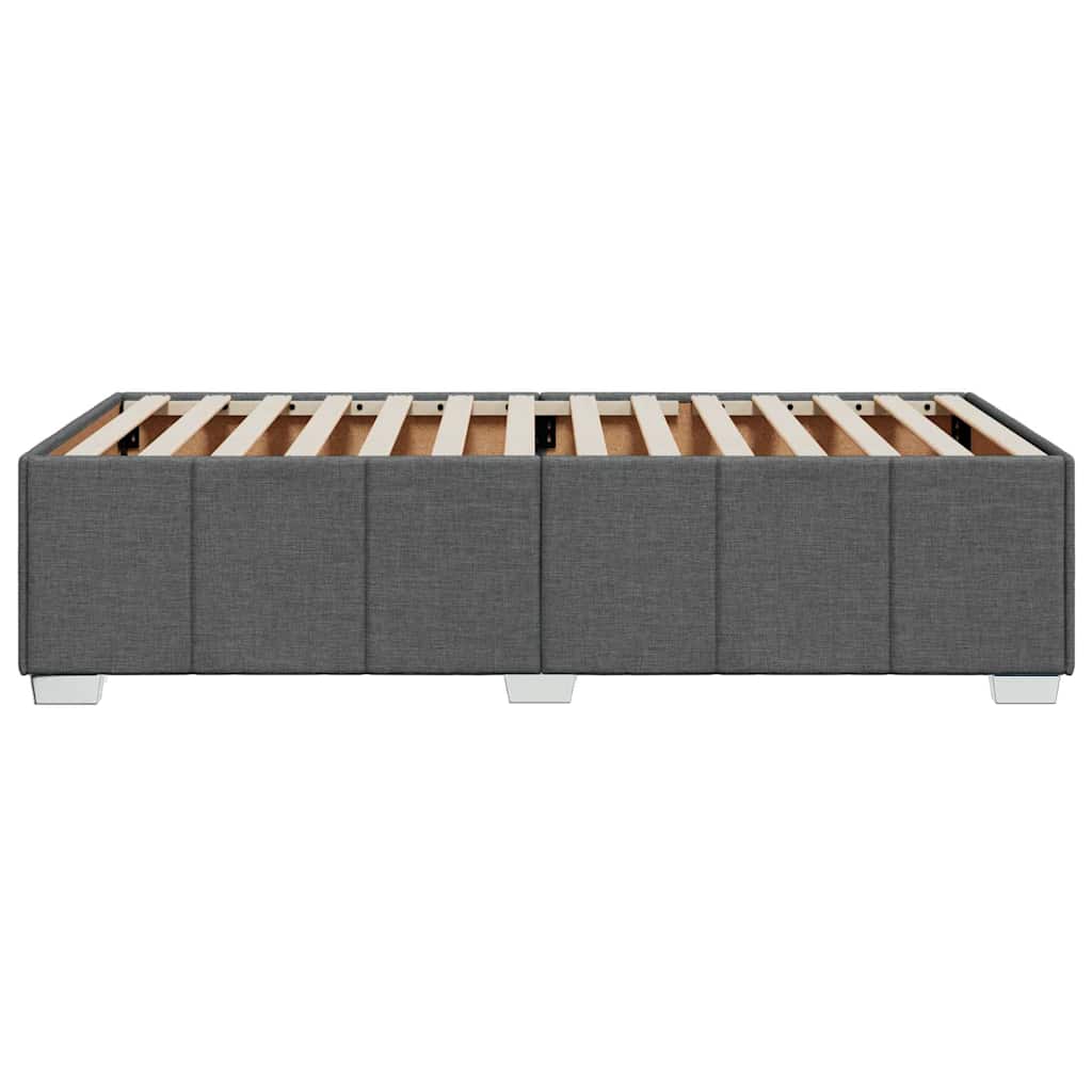 Giroletto senza Materasso Grigio Scuro 100x200 cm Tessuto | homemem39
