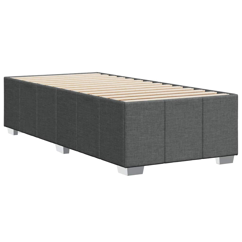 Giroletto senza Materasso Grigio Scuro 100x200 cm Tessuto | homemem39